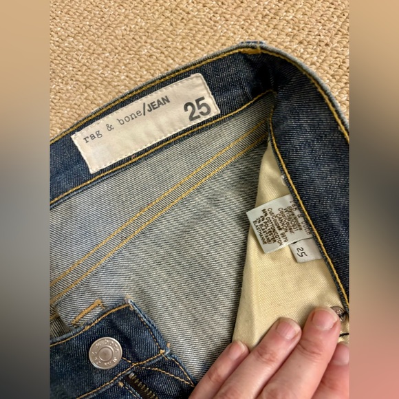 Rag and Bone The Dre Boyfriend in Cannon size 25 - Picture 8 of 11